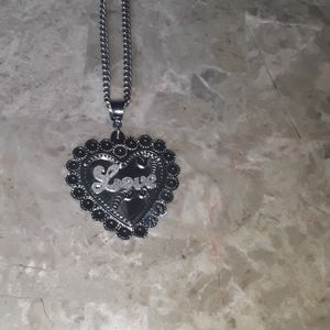 Love hand made necklace